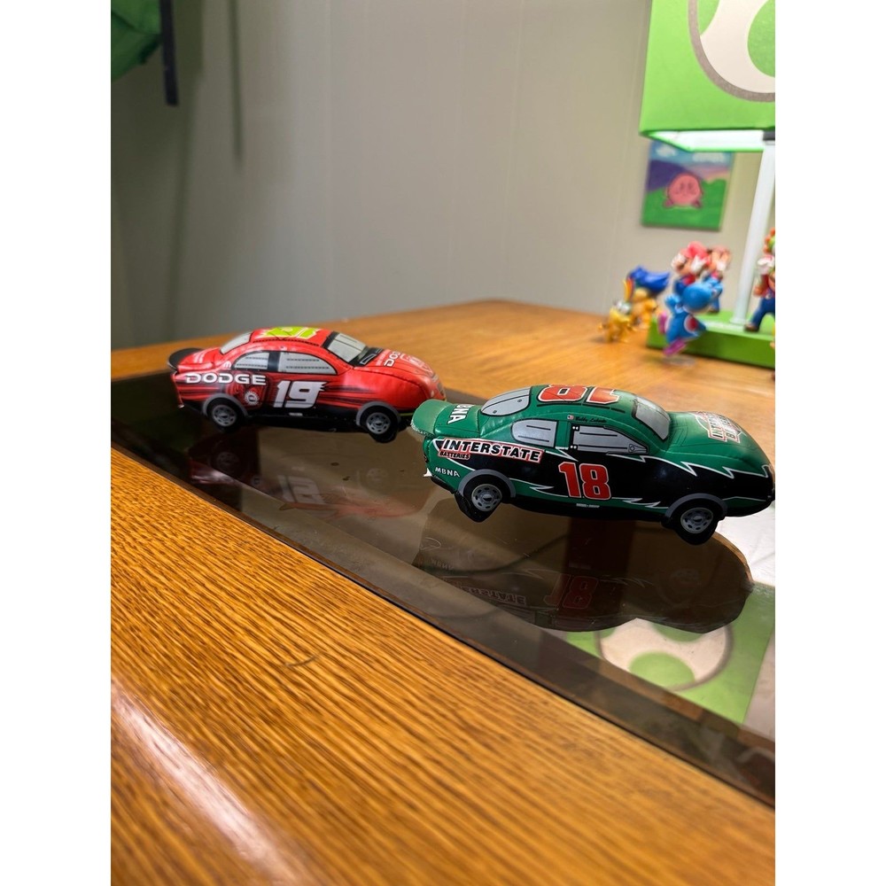 NASCAR Autograph Jeremy Mayfield & Terry Labonte Plush Cars